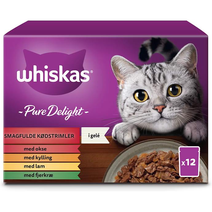 Vådfoder m. okse, kylling, lam og fjerkræ