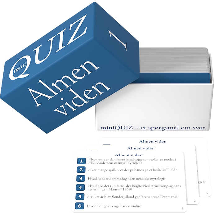 Game Inventors MiniQUIZ Almen viden