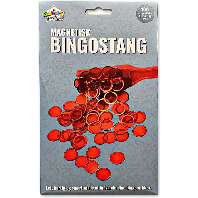 Games for fun magnetisk bingostang - rød