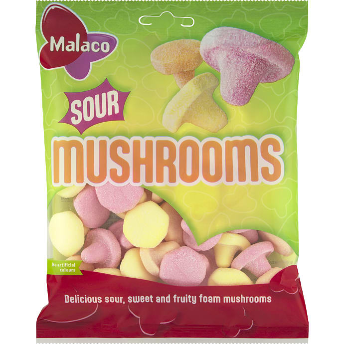 Malaco Skumsvampe Sour