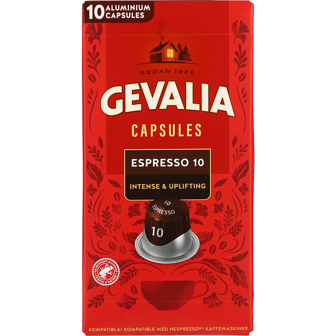 Espresso kaffekapsler