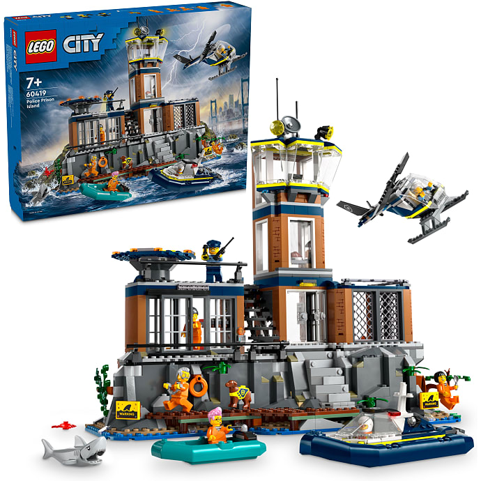 LEGO City Politiets Fængselsø 60419