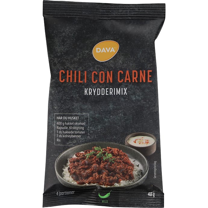 Chili con carne krydderiblanding