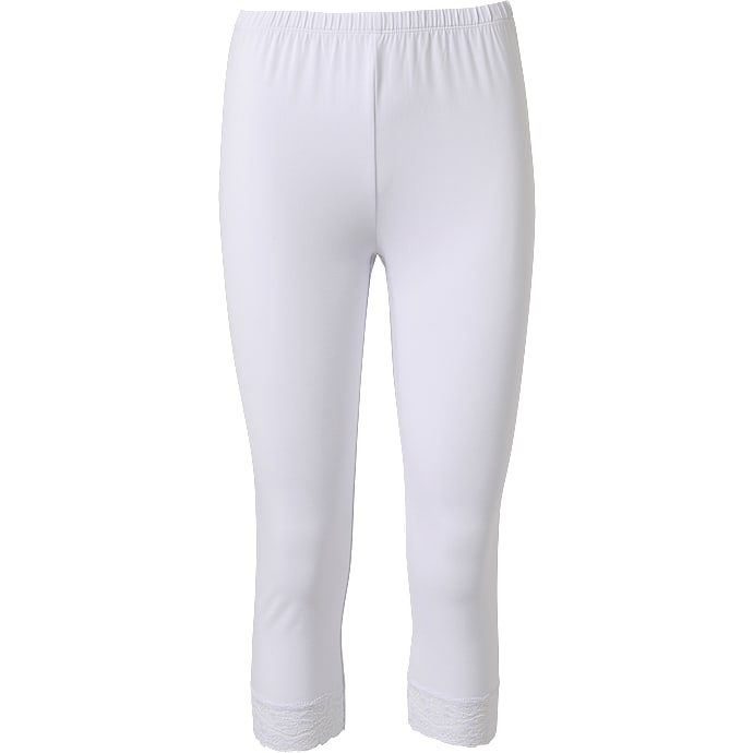 VRS Dame Leggings Capri str. S Hvid