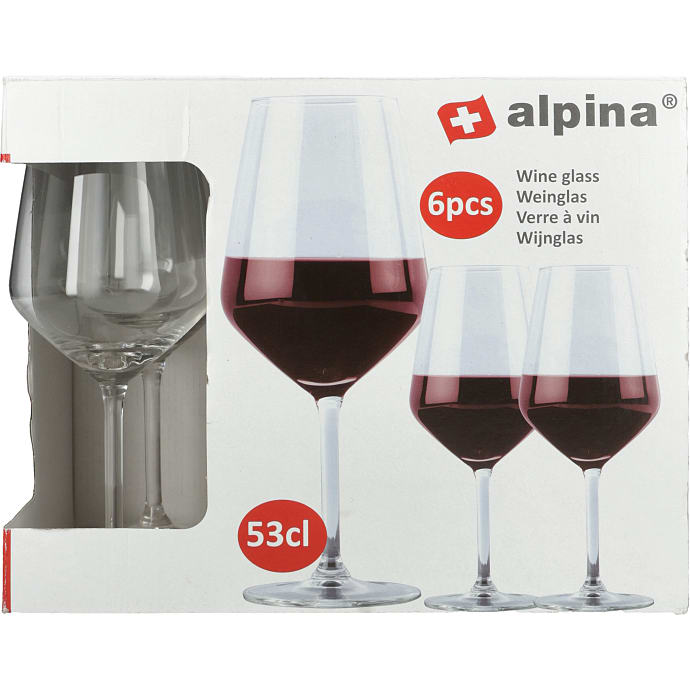 Alpina Rødvinsglas 6-pak