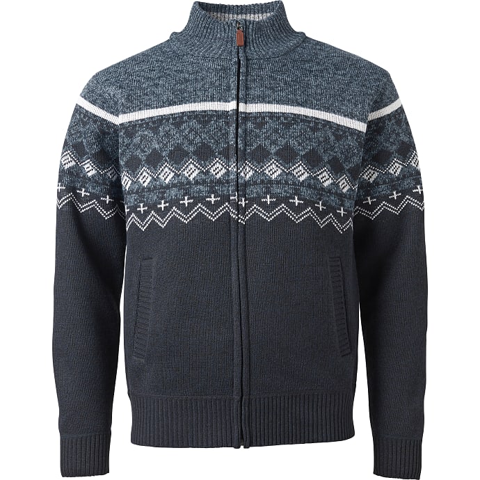 VRS herre cardigan str. 2XL - mørkeblå 1 stk.