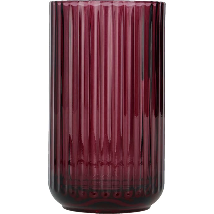 Lyngby vase (15 cm) - lilla