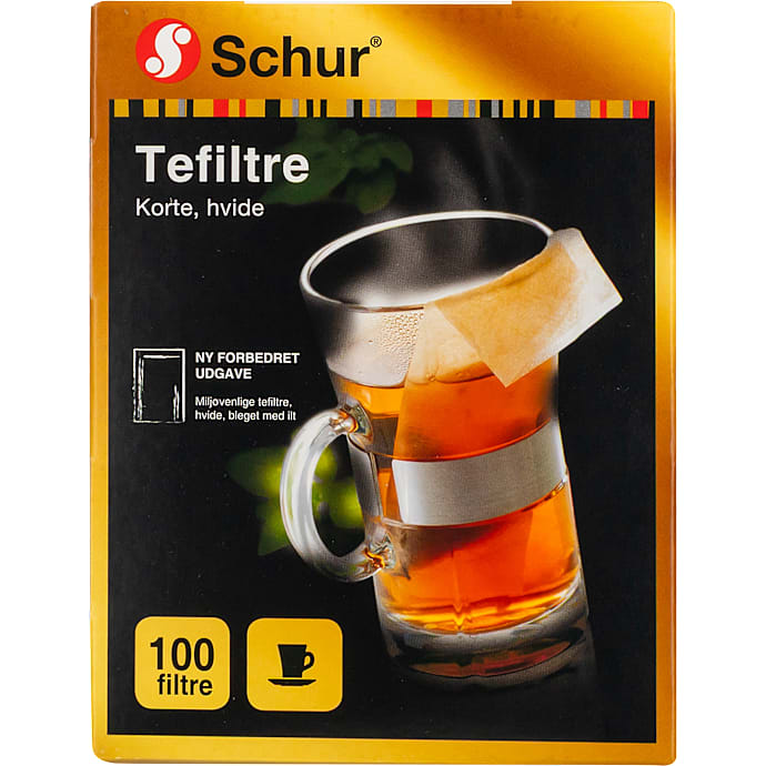 Schur Tefiltre 100 stk