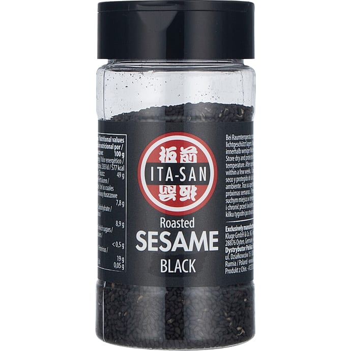 Ristede sorte sesamfrø