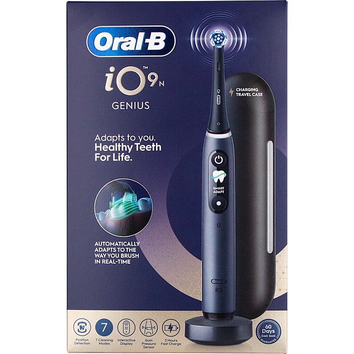 Oral-B iO9 elektrisk tandbørste Black Onyx