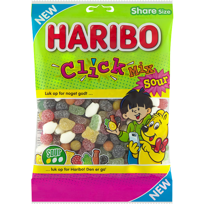 Haribo Click Mix Sour 325 g