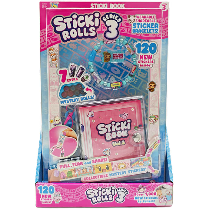 Sticki rolls stickerbog