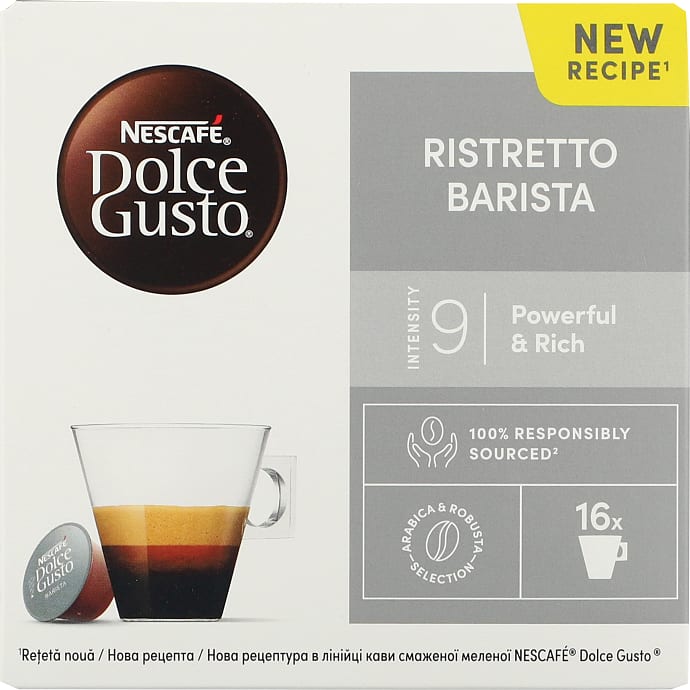 Nescafé Ristretto Barista Kaffekapsler 16 stk
