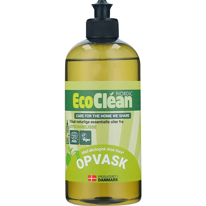 EcoClean Nordic Opvaskemiddel Citronmelisse 500 ml