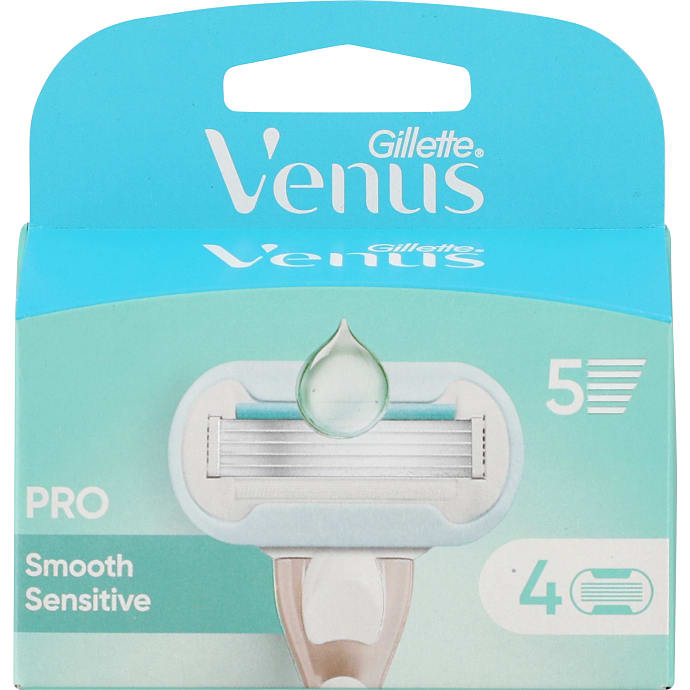 Gillette Barberblade 5-blads 4 stk