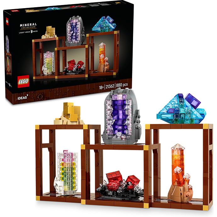 LEGO Ideas Mineralsamling 21362