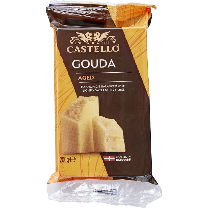 Gouda ost i stykke lagret 48+