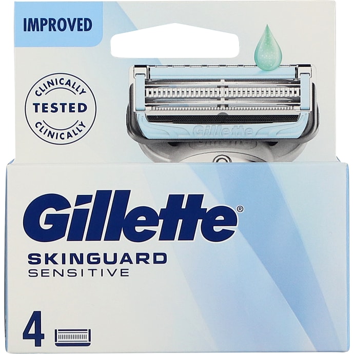 Gillette Barberblade 2-blads sensitiv hud 1 stk