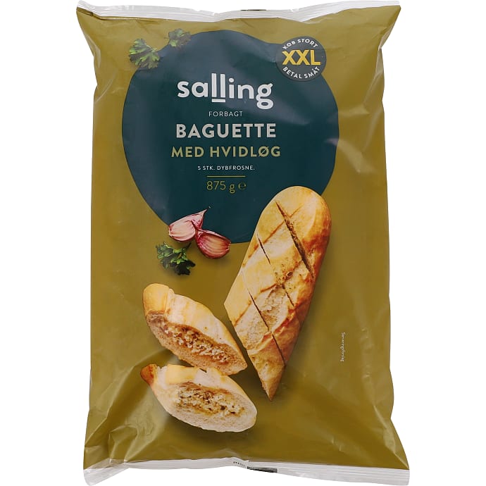 Salling Hvidløgsbaguettes