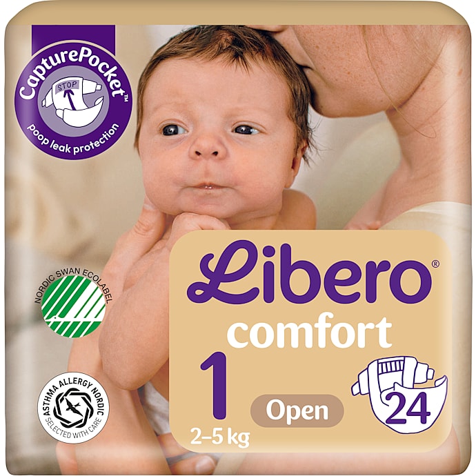 Libero Newborn Str. 1 2-5 kg 24 stk