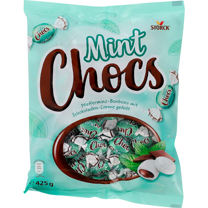Storck Pebermyntebolcher med kakaofyld