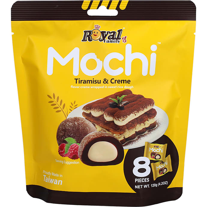 Royal Family Mochi Tiramisu og Creme