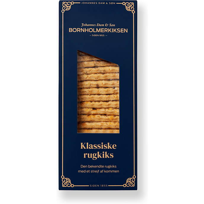 Bornholmske Rugkiks Blå 175 g