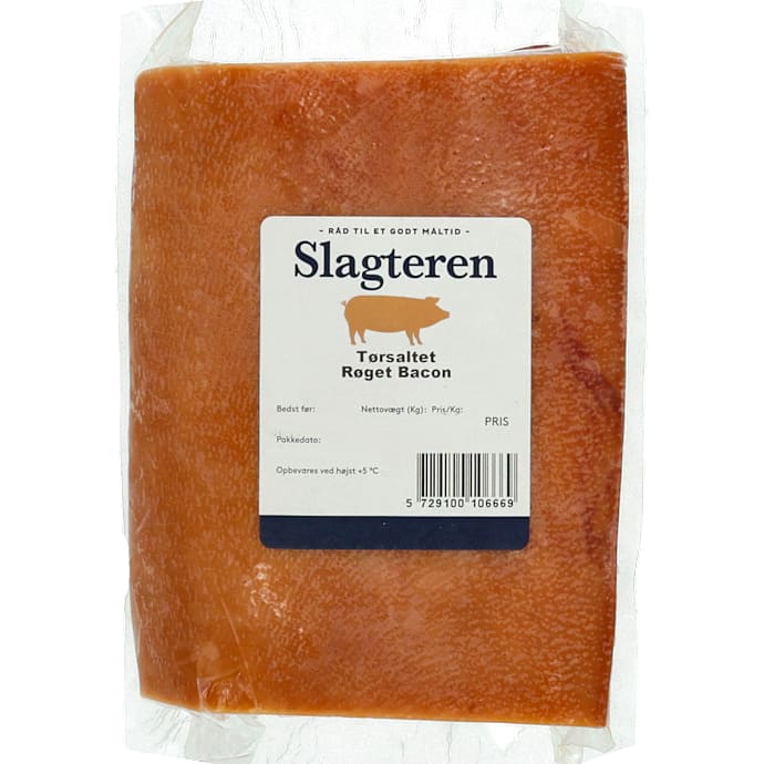 Tørsaltet baconstykke