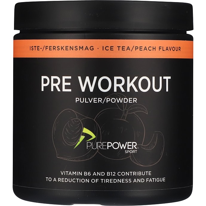 PurePower Pre Workout Iste-/Fersken