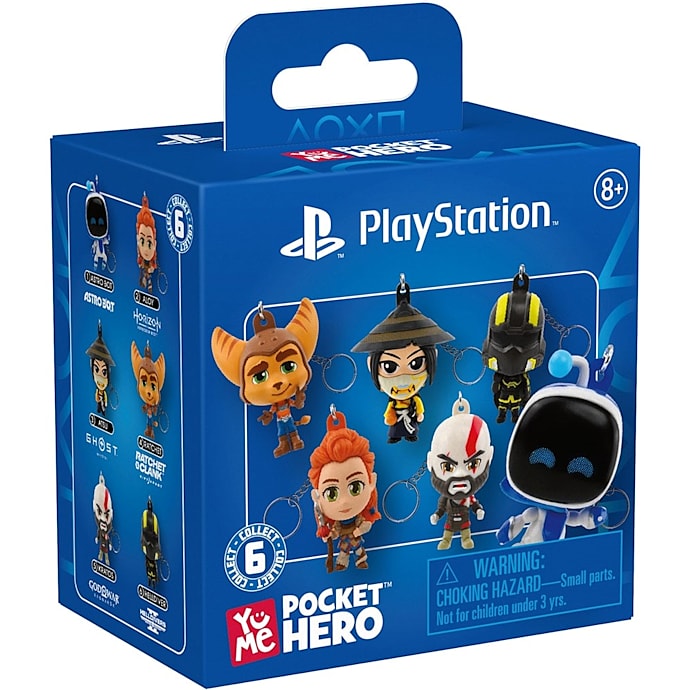 YuMe Playstation Pocket Hero blind box legetøjsfigur