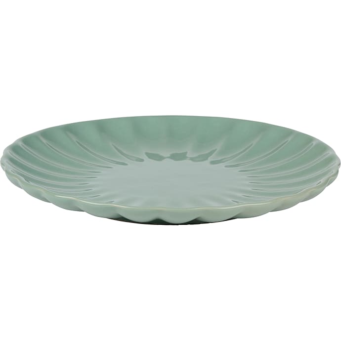 Desserttallerken 20 cm grøn