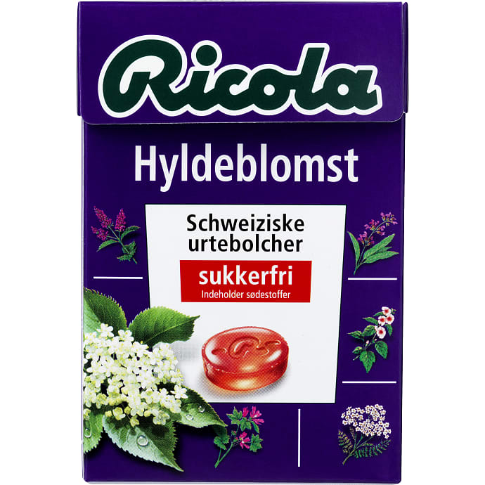 Pastiller m. hyldeblomstsmag sukkerfri