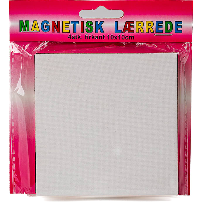 Mangnetisk lærrede 10x10 cm