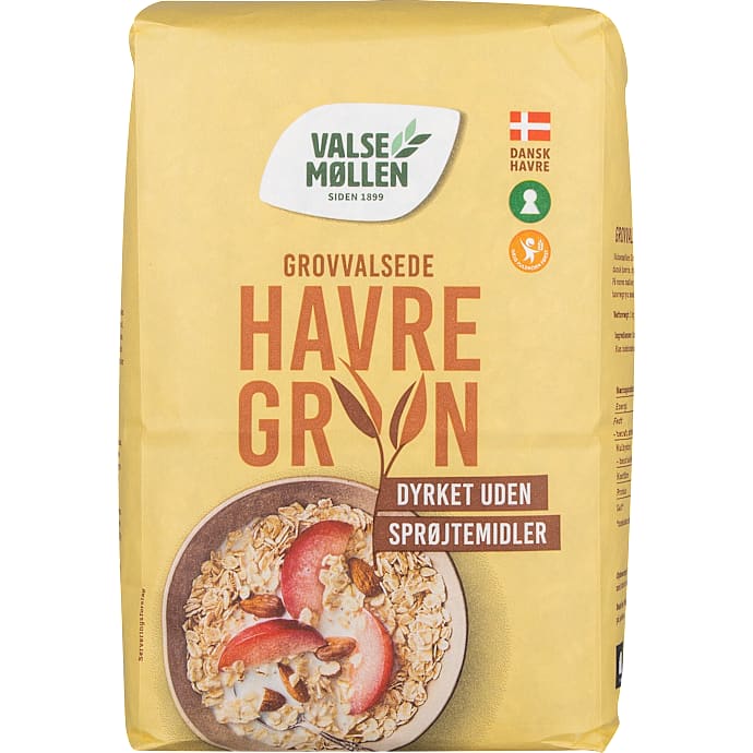 Valsemøllen Grovvalsede Havregryn