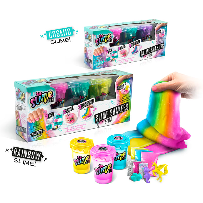 So Slime Slime Shaker 3-Pak Assorteret