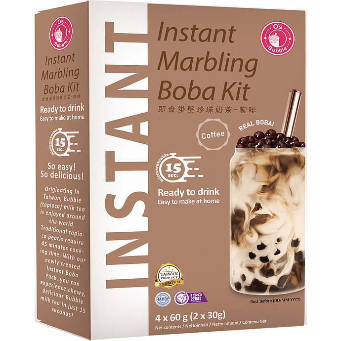 O's Bubble Bubbletea med Kaffesmag