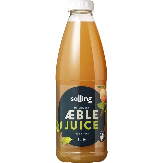 Æblejuice ufiltreret
