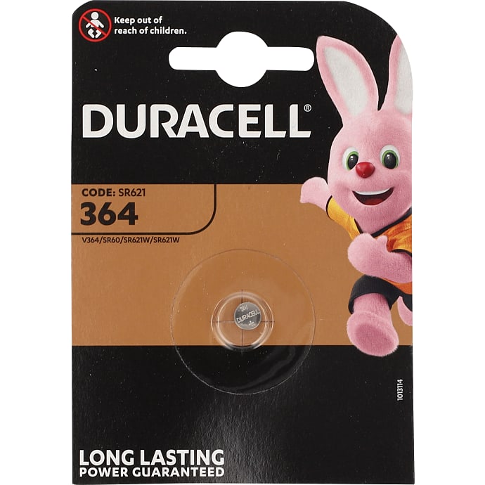 Duracell Sølvoxid SR621 364 batterier