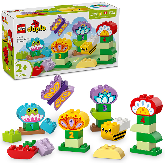 LEGO DUPLO By Kreativ have og blomster 10444