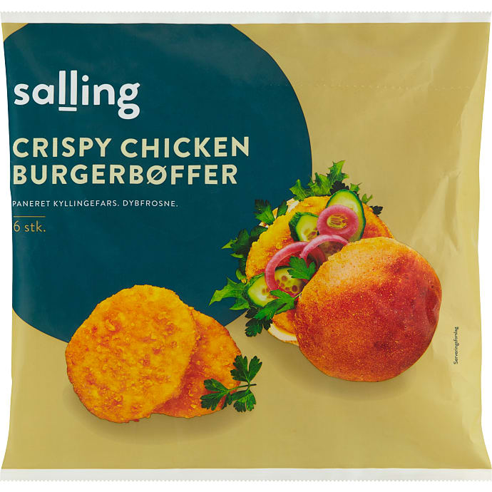 Salling crispy kyllingebøffer