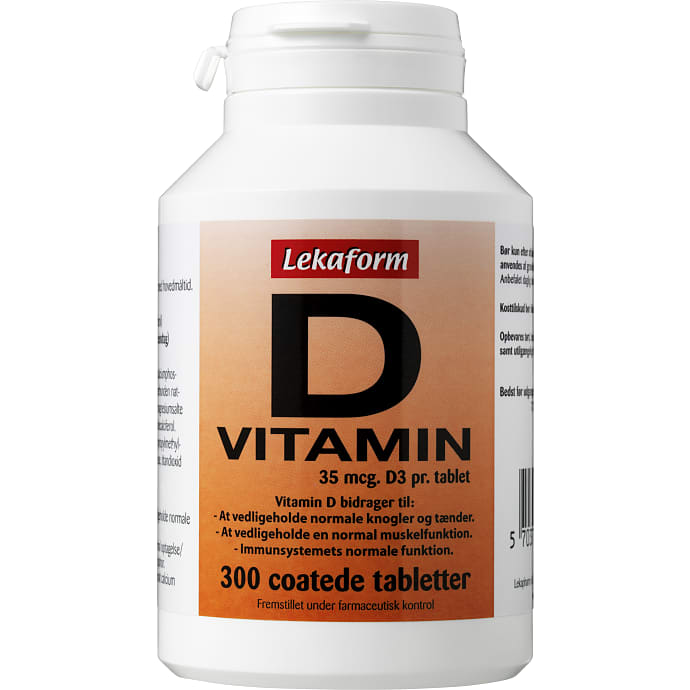 Lekaform D-vitamin 300 stk