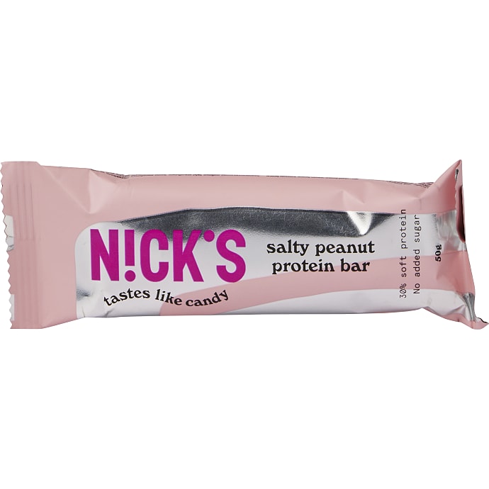 Nick's Proteinbar Med Peanuts 50 g