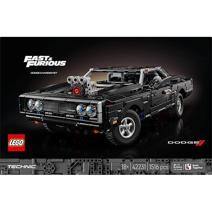 LEGO Technic Fast and Furious Dodge Charger R/T-bil 42231