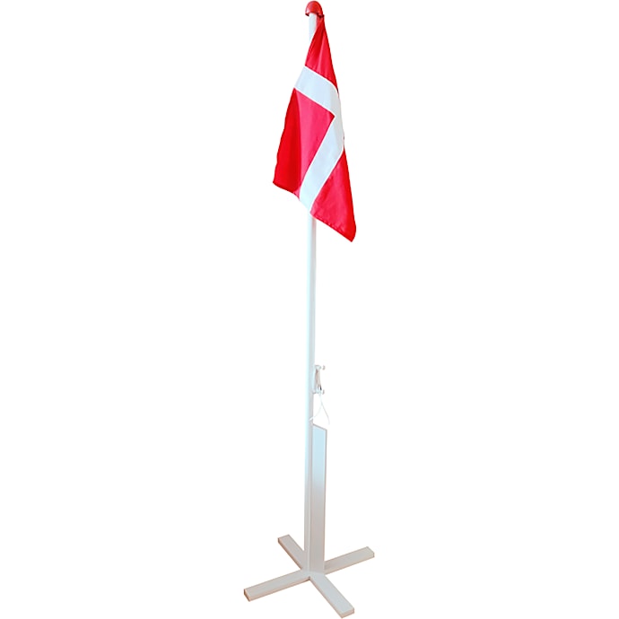 Salling Gulvflag med Træfod Dannebrog 150 cm