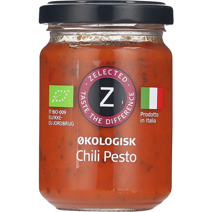 Tomatpesto m. chili øko
