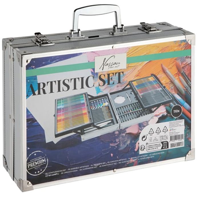Nassau Artistique sæt - 110 dele