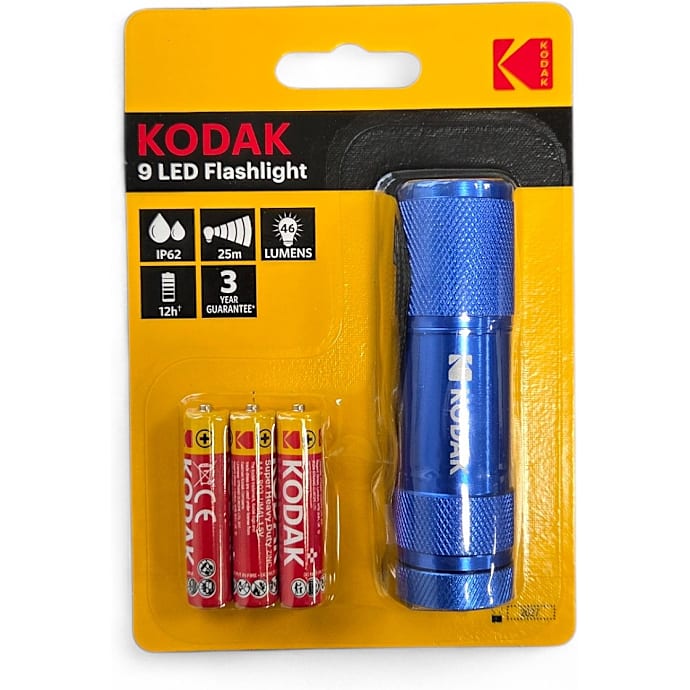 Kodak 9-LED Lommelygte - Blå