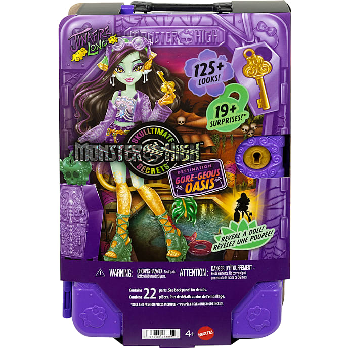 Monster High Skulltimate Secrets Jinafire Long Dukke