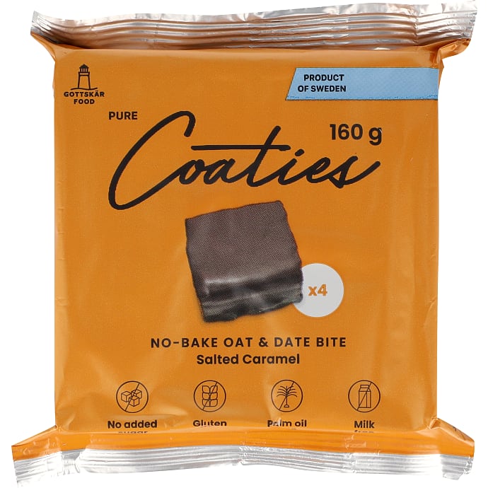 Gottskär Food Havrekage Saltkaramel Glutenfri