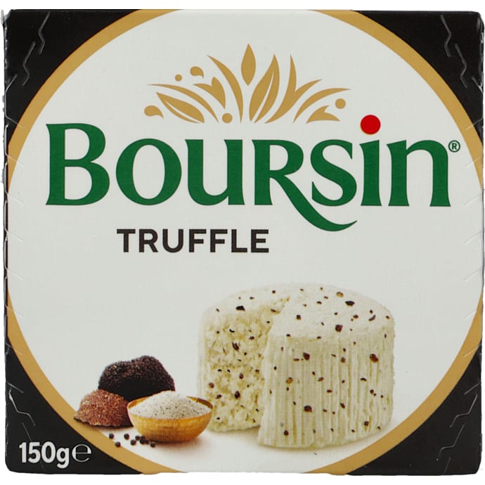 Boursin Flødeost med trøffel og havsalt 150 g